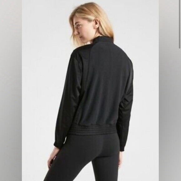 Athleta Full Zip Zion Bomber Microfleece and Polyester size XXS - Picture 2 of 13